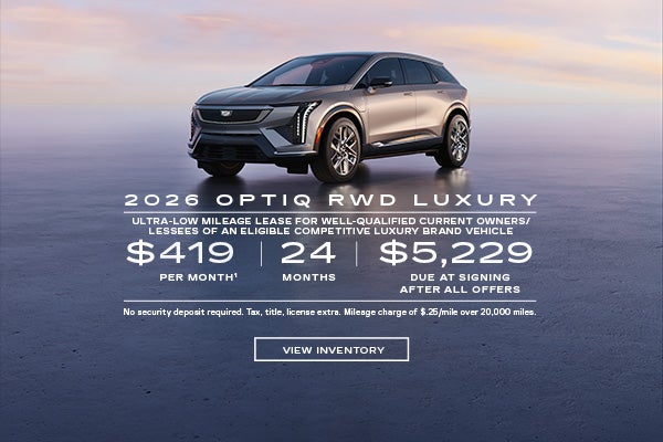 2026 OPTIQ RWD LUXURY. Ultra-low milege lease for well-qualified current owners/lessees of an eli...